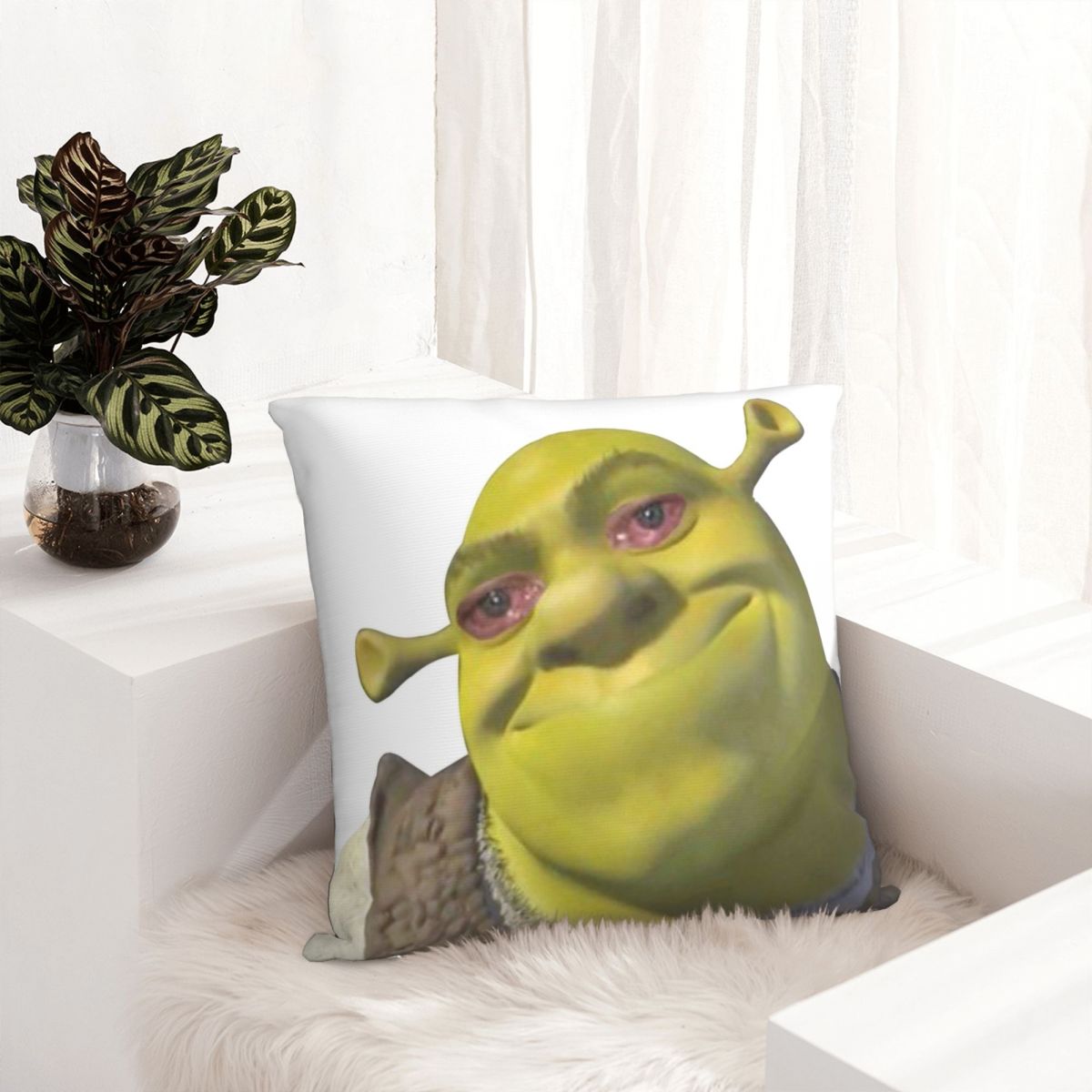 Shrek Meme Pillow Case Printed 35x50 Shrek Shrek Meme Shrek Meme Face -  AliExpress